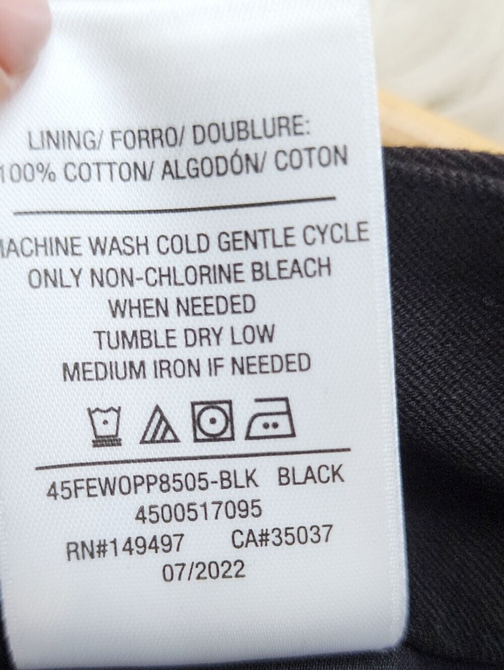 FAVORITE DAUGTHER  BLACK TROUSERS NWT FRONT PLEARS STRAIGHT LEG WOMENS SIZE 4 - Picture 14 of 16